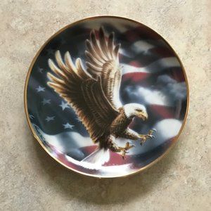 Vintage Franklin Mint American Eagle Plate
